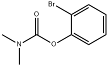 CARBAMIC ACID, N,N-DIMETHYL-, 2-BROMOPHENYL ESTER 结构式