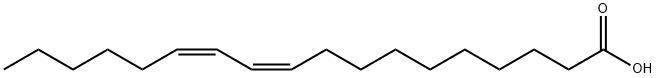 10,12-Octadecadienoic acid, (10Z,12Z)- 结构式