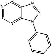 3H-1,2,3-Triazolo[4,5-d]pyrimidine, 3-phenyl- 结构式