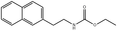 Carbamic acid, N-[2-(2-naphthalenyl)ethyl]-, ethyl ester 结构式