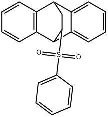 9,10-Ethanoanthracene, 9,10-dihydro-11-(phenylsulfonyl)- 结构式