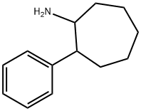 2α-Phenylcycloheptan-1α-amine 结构式