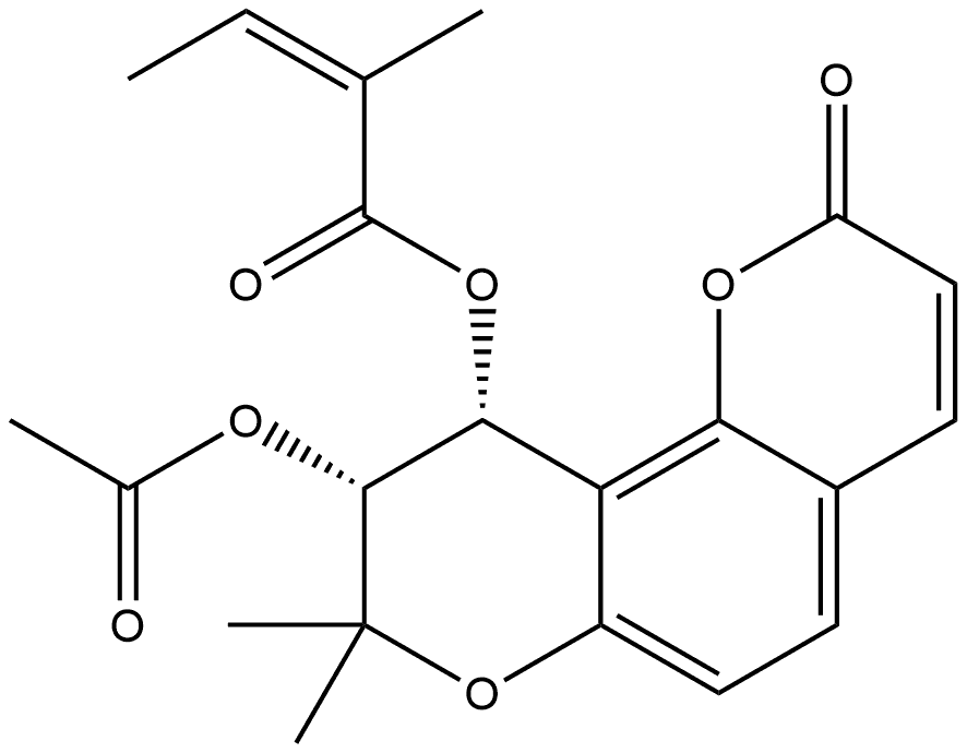 北美芹素 结构式