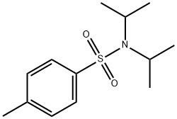 Benzenesulfonamide, 4-methyl-N,N-bis(1-methylethyl)- 结构式