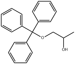 1-(三苯基甲氧基)-2-丙醇 结构式
