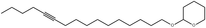 2H-Pyran, 2-(11-hexadecyn-1-yloxy)tetrahydro- 结构式