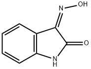 1H-Indole-2,3-dione, 3-oxime, (3Z)- 结构式