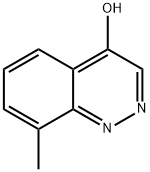 4-Cinnolinol, 8-methyl- 结构式