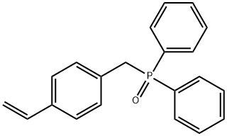 (4-乙烯基苄基)二苯基氧化膦 结构式