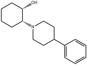 Cyclohexanol, 2-(4-phenyl-1-piperidinyl)-, (1S,2R)- 结构式