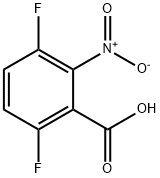 BENZOIC ACID, 3,6-DIFLUORO-2-NITRO- 结构式
