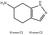 4,5,6,7-Tetrahydro-1H-indazol-6-amine dihydrochloride 结构式