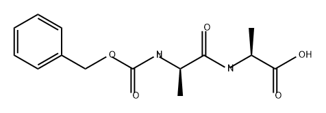 L-Alanine, N-[(phenylmethoxy)carbonyl]-D-alanyl- 结构式