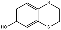 1,4-Benzodithiin-6-ol, 2,3-dihydro- 结构式