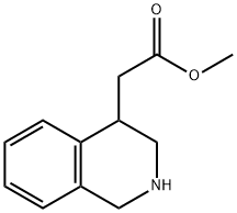 Methyl 2-(1,2,3,4-tetrahydroisoquinolin-4-yl)acetate 结构式