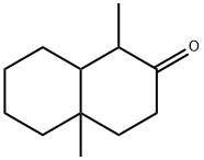 1,4A-dimethyloctahydronaphthalen-2(1H)-one 结构式