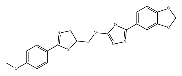 化合物 ANTILEISHMANIAL AGENT-23 结构式