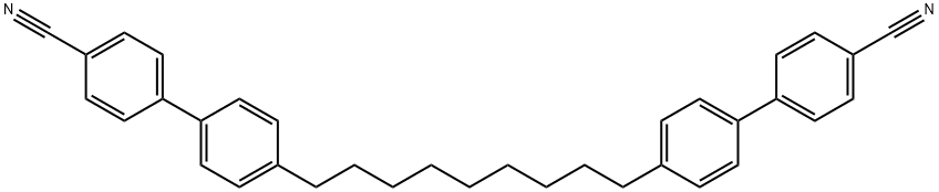 [1,1'-Biphenyl]-4-carbonitrile, 4',4'''-(1,9-nonanediyl)bis- 结构式