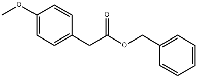 Benzyl (4-methoxyphenyl)acetate 结构式