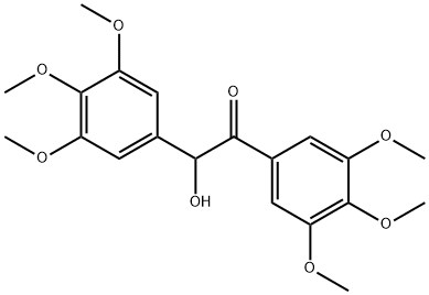 3,3,4,4,5,5-六甲氧基苯偶姻 结构式