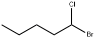 Pentane, 1-bromo-1-chloro- 结构式