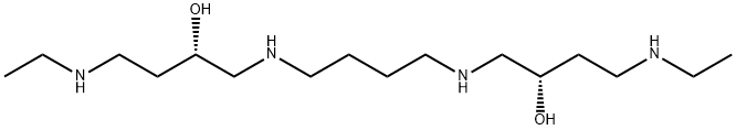 3,8,13,18-Tetraazaeicosane-6,15-diol, (6S,15S)- 结构式
