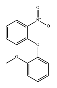 2-甲氧基-2'-硝基二苯醚 结构式