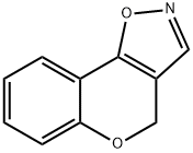 4H-[1]Benzopyrano[3,4-d]isoxazole 结构式