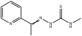 2-acetylpyridine-4-methyl-3-thiosemicarbazone 结构式