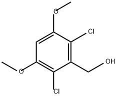 2,6-二氯-3,5-二甲氧基苯甲醇 结构式