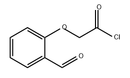 Acetyl chloride, 2-(2-formylphenoxy)- 结构式