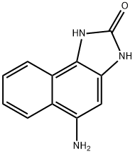 2H-Naphth[1,2-d]imidazol-2-one,5-amino-1,3-dihydro-(9CI) 结构式