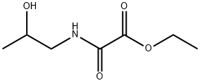 2-((2-羟基丙基)氨基)-2-氧代乙酸乙酯 结构式