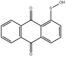 1-Anthracenesulfenic acid, 9,10-dihydro-9,10-dioxo- 结构式