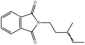 1H-Isoindole-1,3(2H)-dione, 2-(3-methyl-3-penten-1-yl)- 结构式