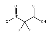 Ethanethioic acid, 2,2-difluoro-2-nitro- 结构式