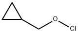 Hypochlorous acid, cyclopropylmethyl ester 结构式