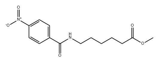 Hexanoic acid, 6-[(4-nitrobenzoyl)amino]-, methyl ester 结构式