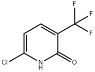 6-氯-3-(三氟甲基)吡啶-2(1H)-酮 结构式