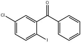 2-碘-5-氯二苯甲酮 结构式