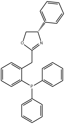 (S)-2-(2-(二苯基膦基)苄基)-4-苯基-4,5-二氢恶唑 结构式