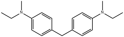 44METHYLENEBISNETHYLNMETHYLBENZENAMINE 结构式