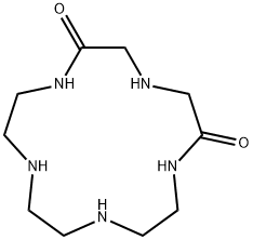 1,4,7,10,13-Pentaazacyclopentadecane-2,6-dione 结构式