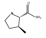 2-Pyrrolidinecarboxamide, 3-methyl-, (2S,3S)- 结构式