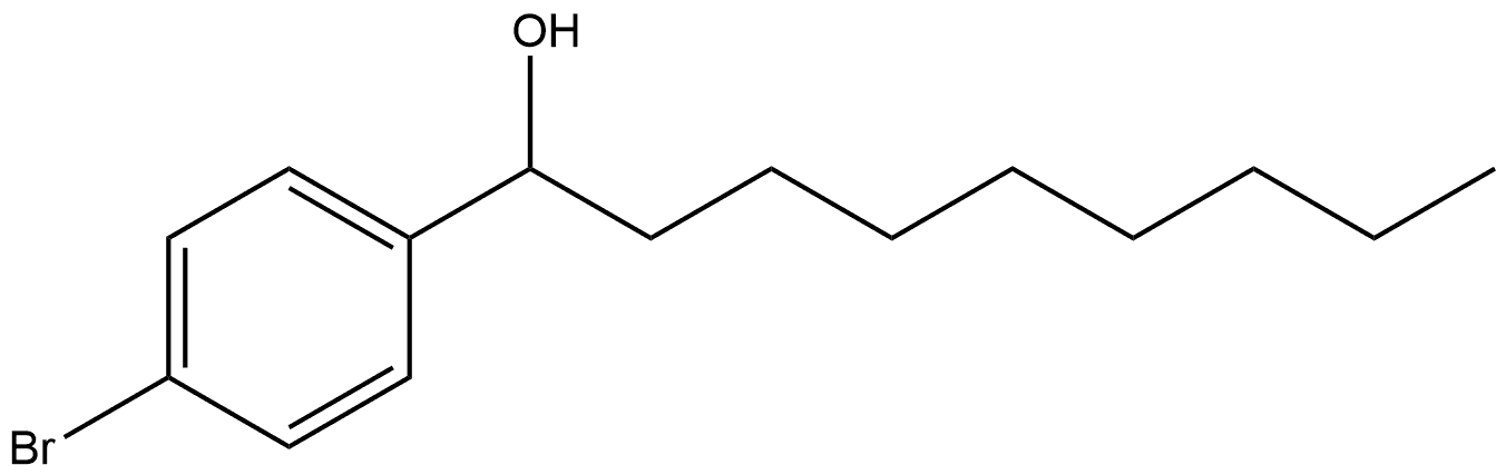 Benzenemethanol, 4-bromo-α-octyl- 结构式