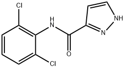 1H-Pyrazole-3-carboxamide,N-(2,6-dichlorophenyl)-(9CI) 结构式