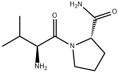 L-脯氨酸酰胺、L-缬氨酸- 结构式