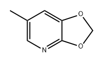 1,3-Dioxolo[4,5-b]pyridine, 6-methyl- 结构式