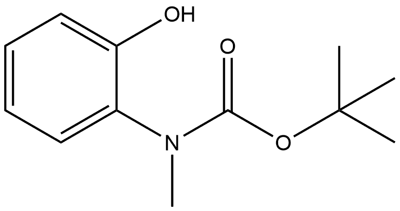Carbamic acid, (2-hydroxyphenyl)methyl-, 1,1-dimethylethyl ester (9CI) 结构式