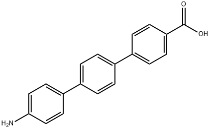 4''-氨基-[1,1':4',1''-三联苯]-4-羧酸 结构式